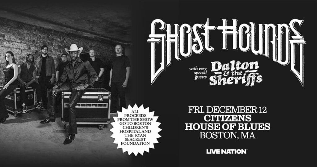Ghost Hounds and Dalton and The Sheriffs at Citizens House of Blues in Boston, MA, December 12, 2025.