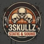 3Skullz Static and Sound logo